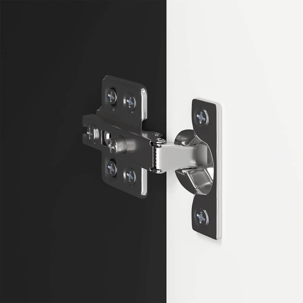 TV Vägghylla Svart 59,5 x 31 x 60 cm Konstruerat trä