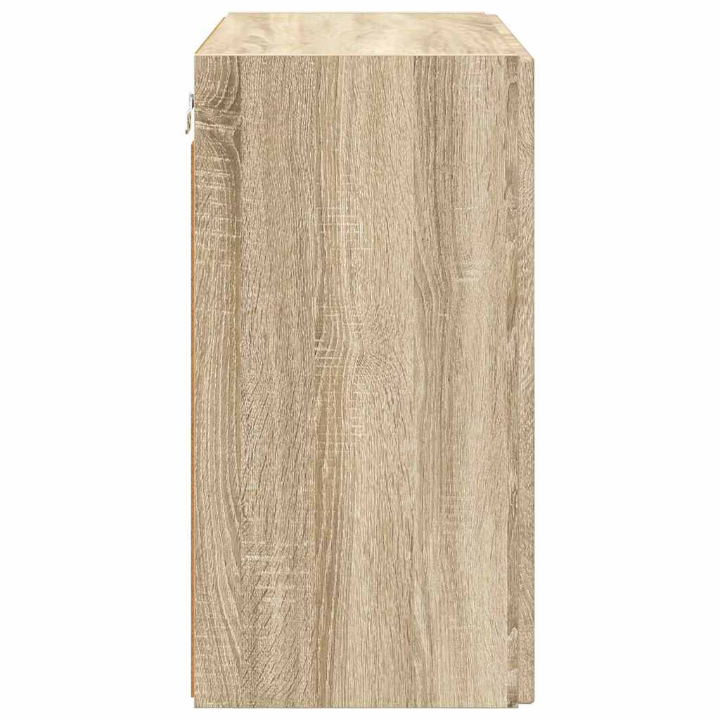 TV Vägghylla Sonoma-ek 59,5 x 31 x 60 cm Konstruerat trä