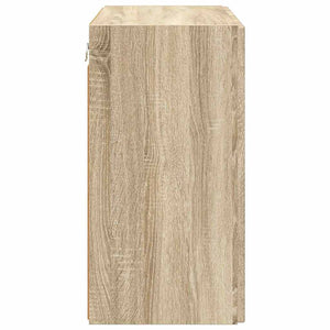 TV Vägghylla Sonoma-ek 59,5 x 31 x 60 cm Konstruerat trä