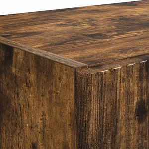 TV Vägghylla Rökt ek 59,5 x 31 x 60 cm Konstruerat trä