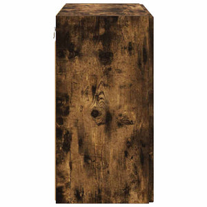 TV Vägghylla Rökt ek 59,5 x 31 x 60 cm Konstruerat trä