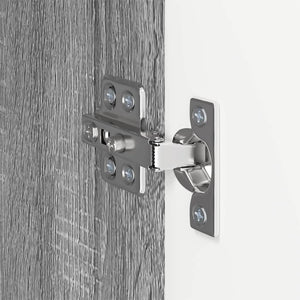 TV Vägghylla Grå Sonoma 59,5 x 31 x 60 cm Konstruerat trä