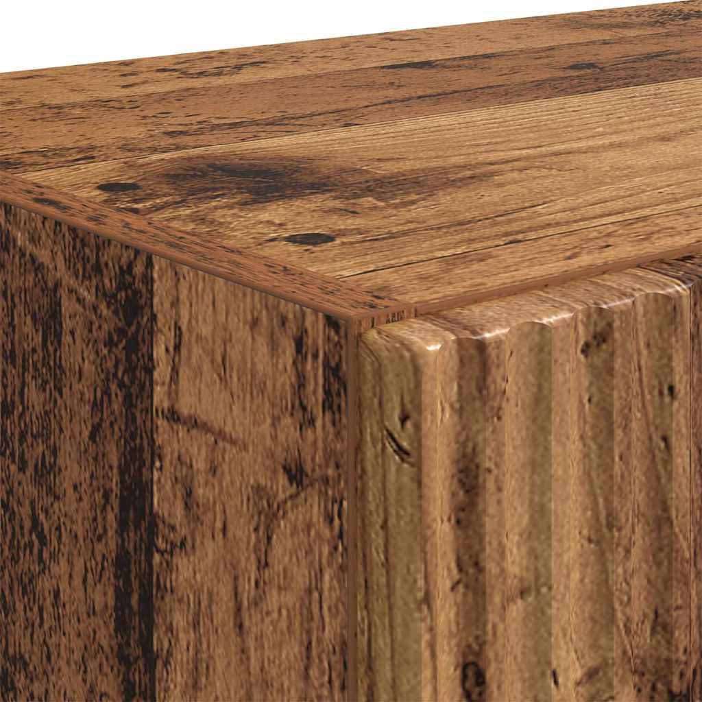 TV Vägghylla Gammalt trä 59,5 x 31 x 60 cm Konstruerat trä