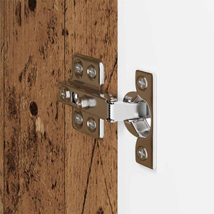 TV Vägghylla Gammalt trä 59,5 x 31 x 80 cm Konstruerat trä