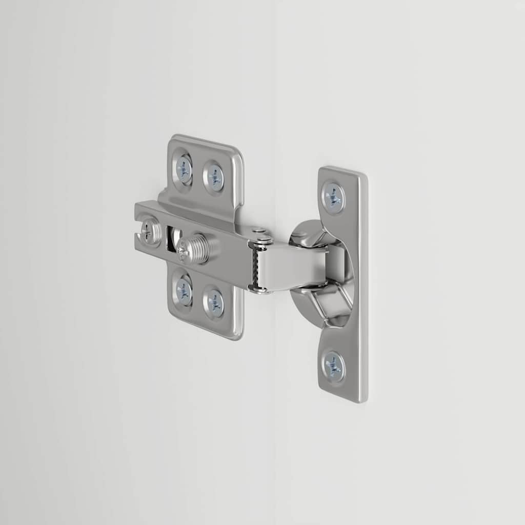 TV Vägghylla Vit 59,5 x 31 x 100 cm Konstruerat trä