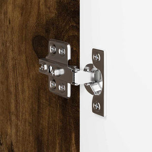 TV Vägghylla Rökt ek 59,5 x 31 x 100 cm Konstruerat trä