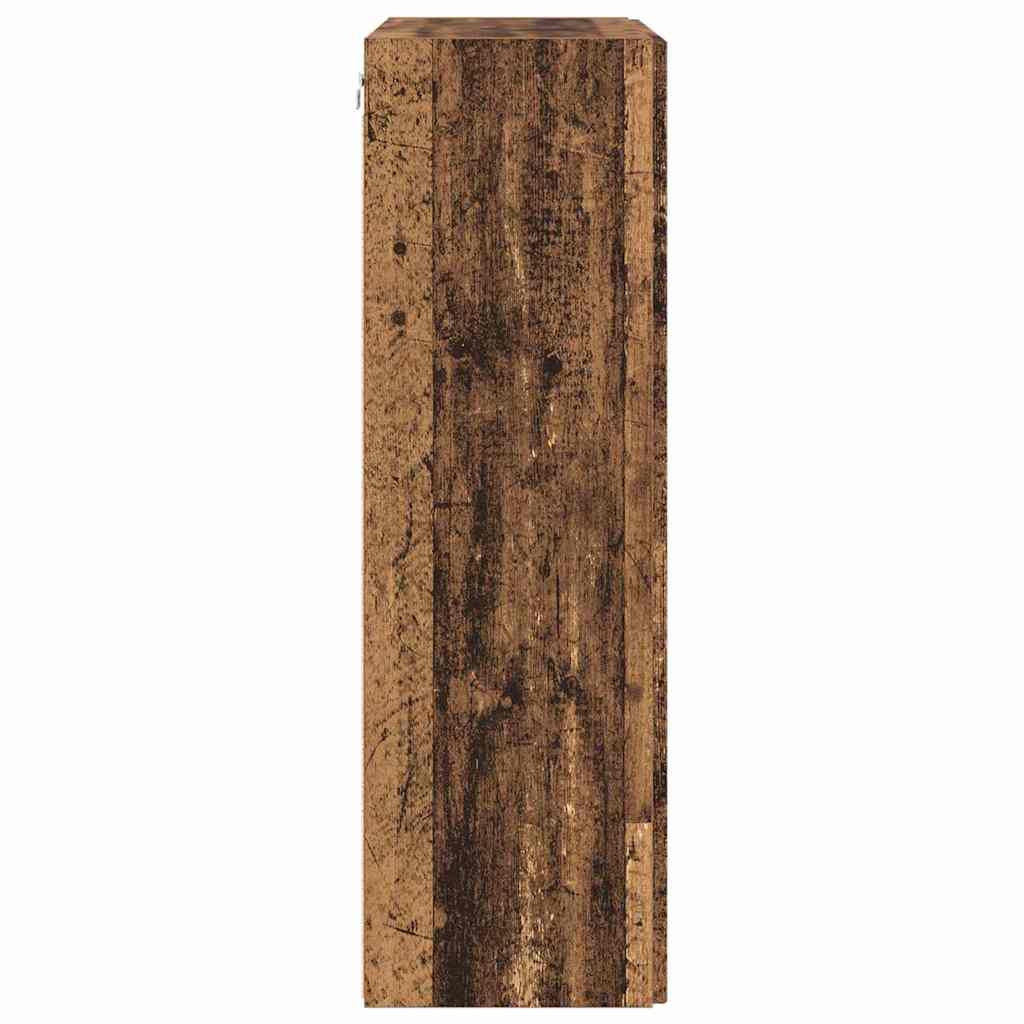 TV Vägghylla Gammalt trä 59,5 x 31 x 100 cm Konstruerat trä
