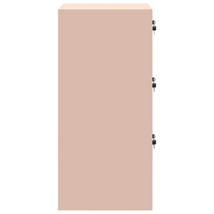 Arkivkåp med låda Rosa 44 x 50 x 106.5 cm Kallvalsat Stål