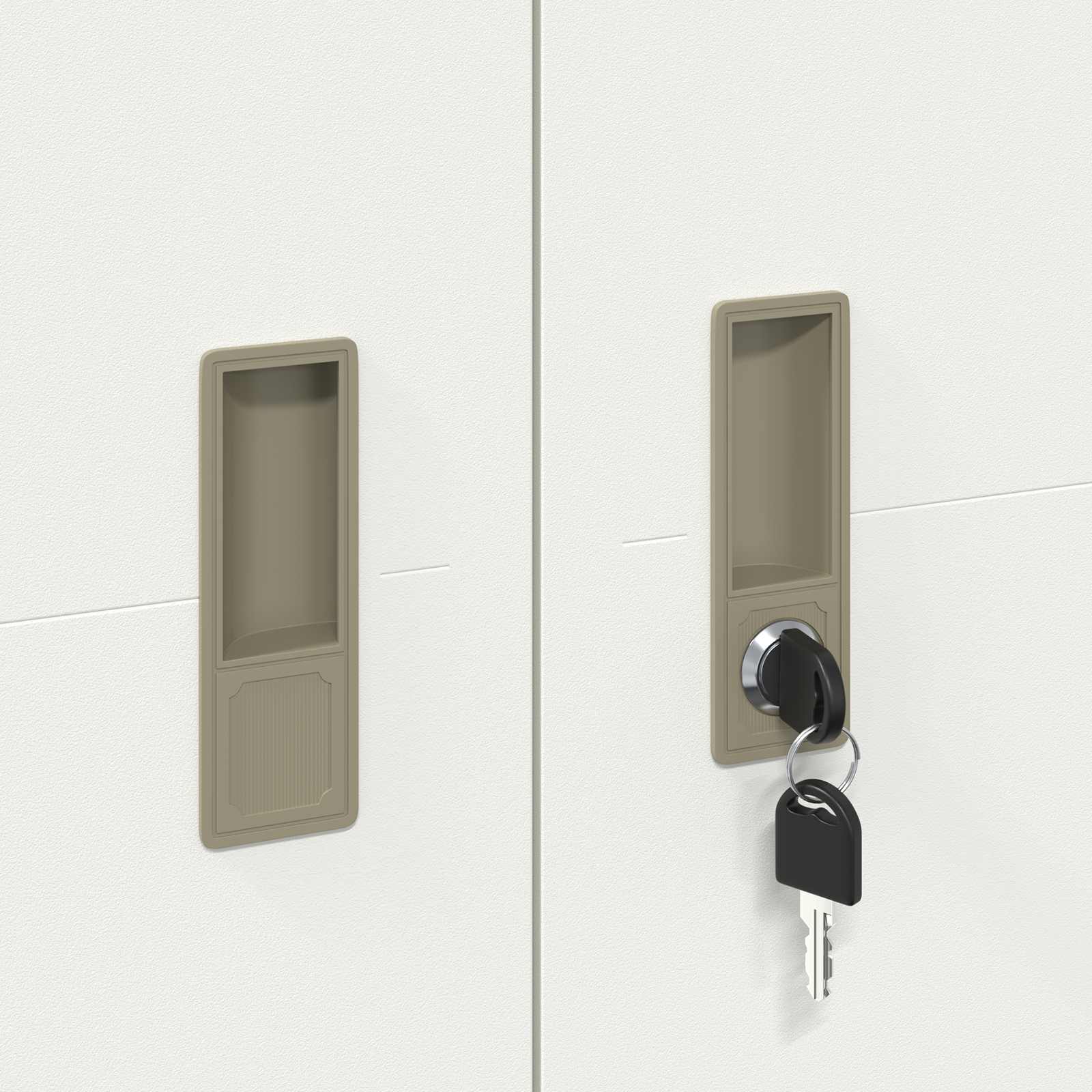 Arkivkåp med låda Senapsgul 44 x 50 x 106.5 cm Kallvalsat Stål