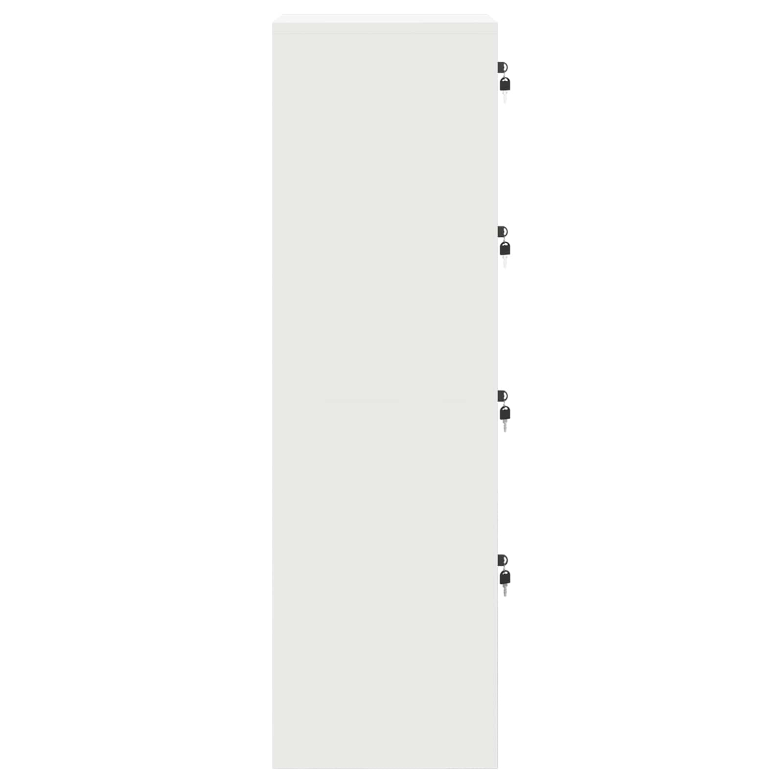 Arkivkåp med låda Antracit 44 x 50 x 106.5 cm Kallvalsat Stål