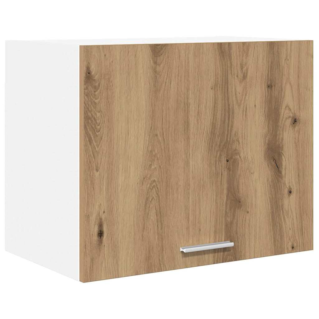 Hängande skåp Artisan ek och vit 50 x 31 x 40 cm