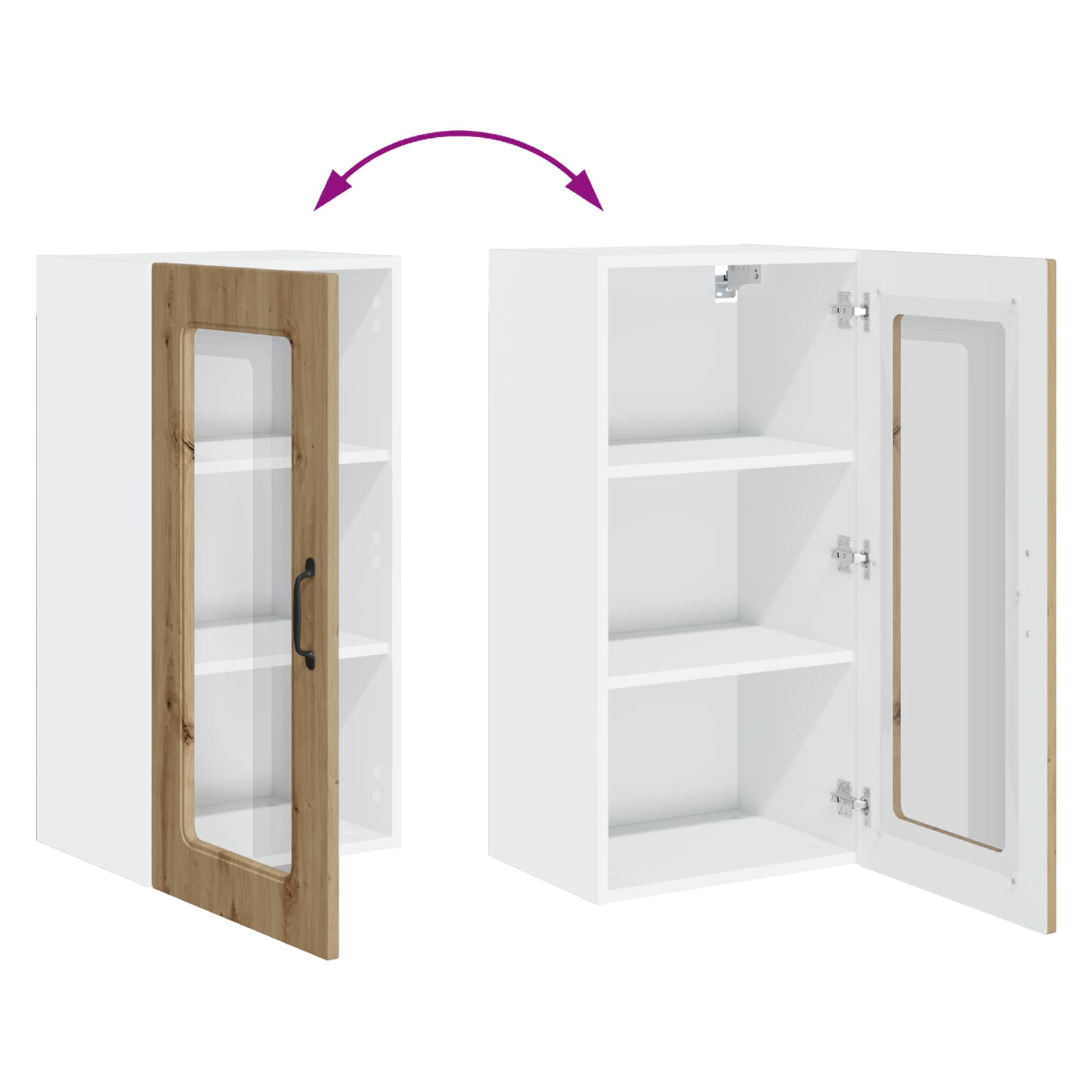 Köksskåp Kalmar Artisan Ek 40 x 31 x 80 cm Konstruerat trä