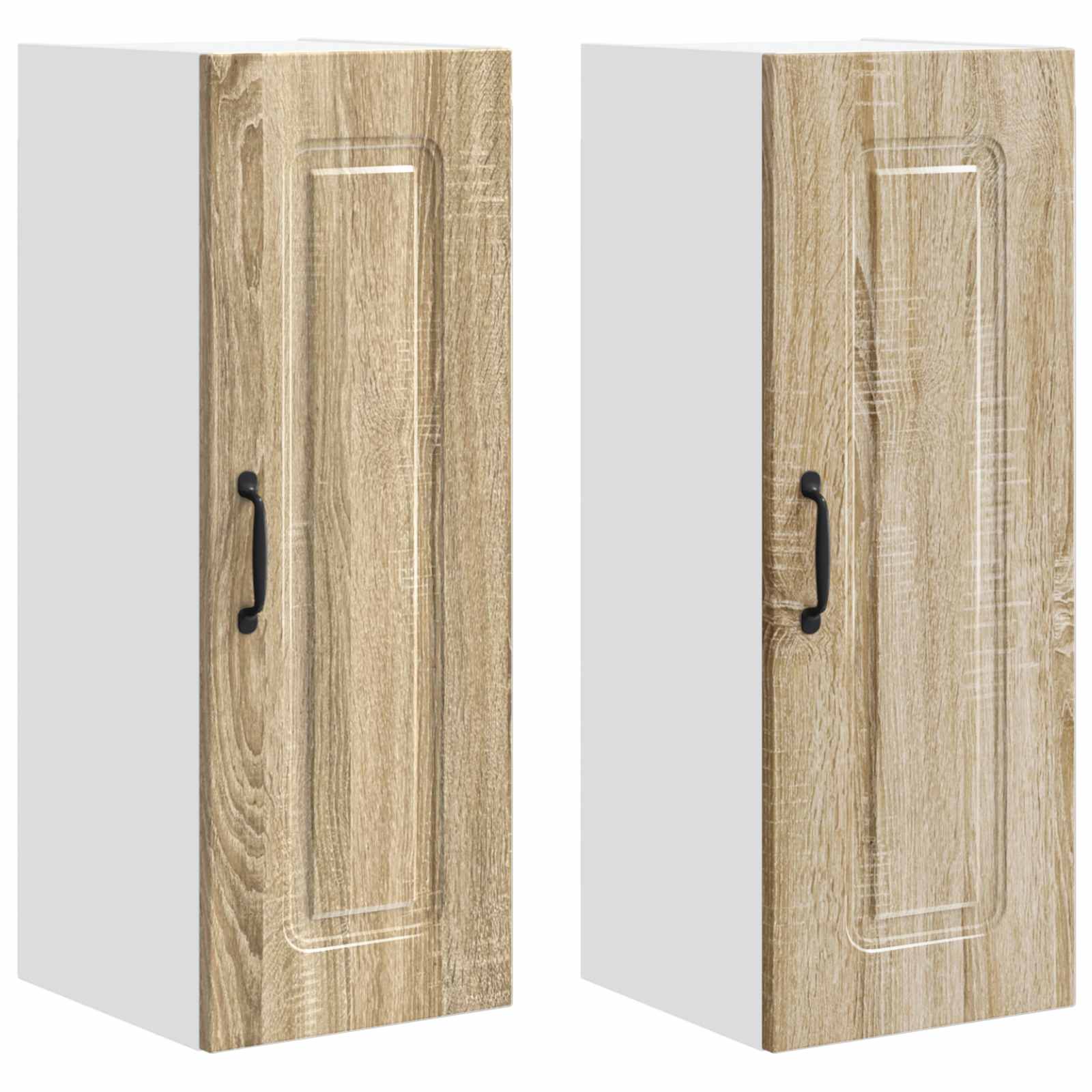 Köksskåp Kalmar 2 pcs Sonoma-ek 30 x 31 x 80 cm Konstruerat trä