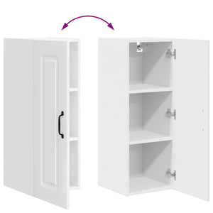 Köksskåp Kalmar Högblanka vita 30 x 31 x 80 cm Konstruerat trä