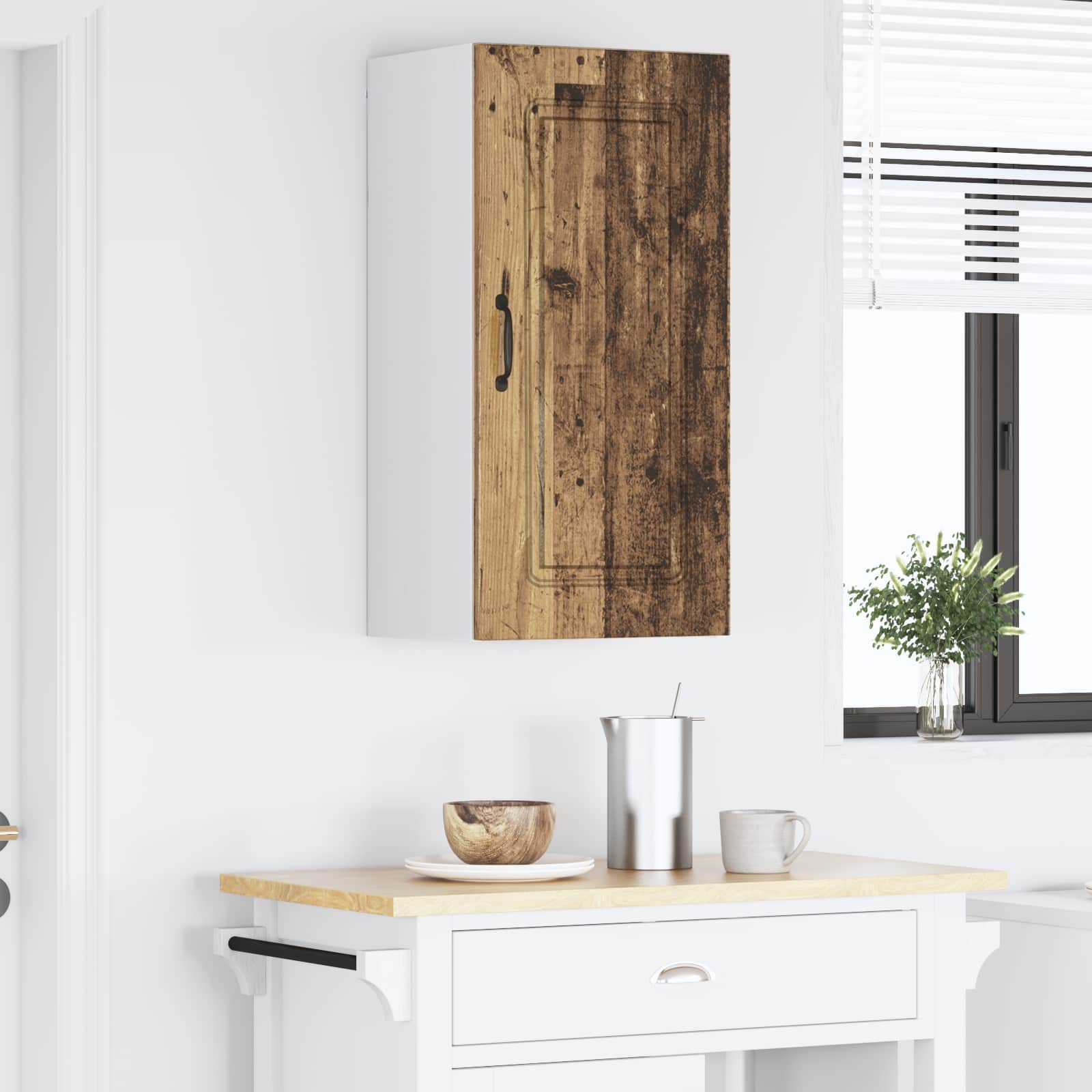 Köksskåp Kalmar Gammalt trä 40 x 31 x 80 cm Konstruerat trä