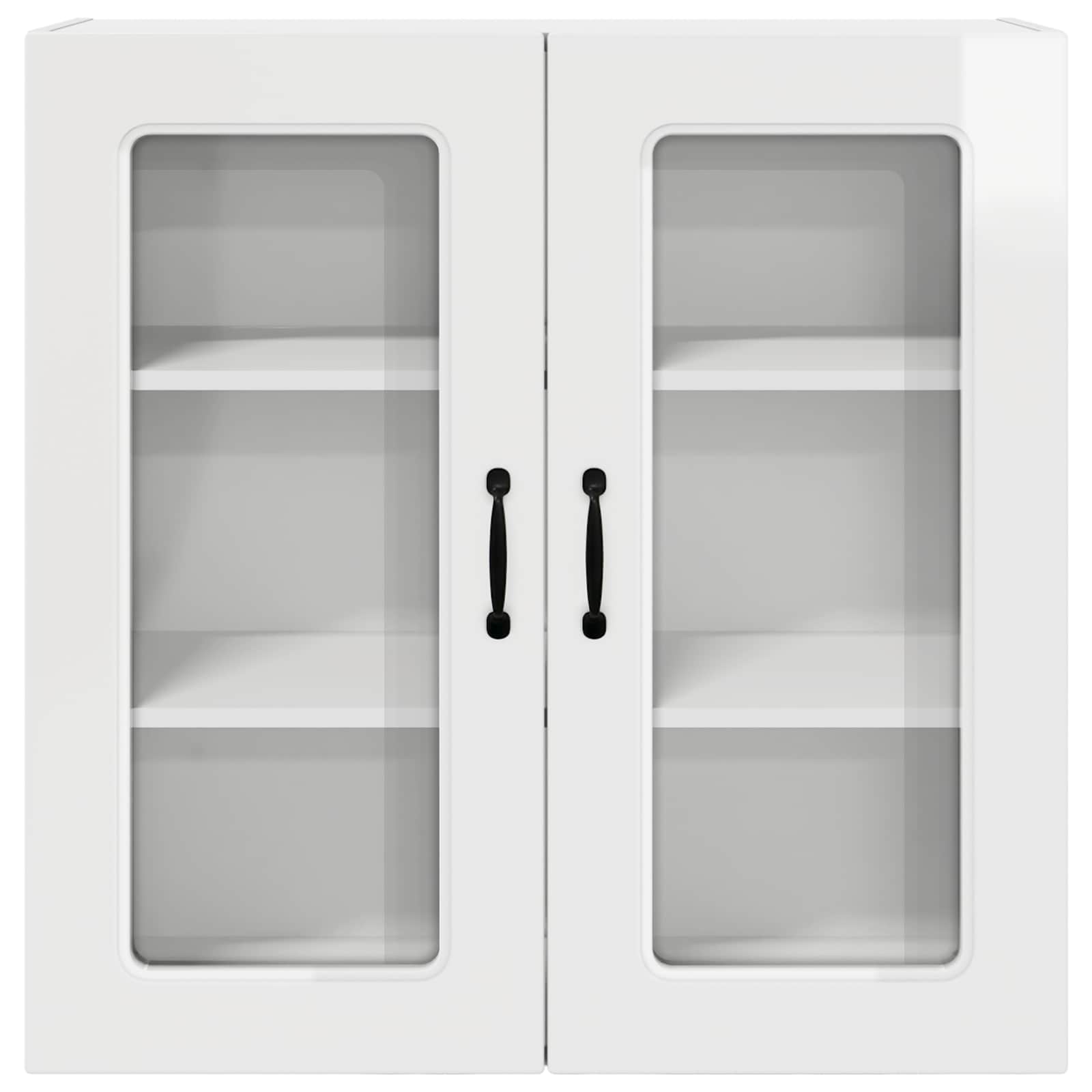 Köksskåp Kalmar Högblanka vita 80 x 31 x 80 cm Konstruerat trä