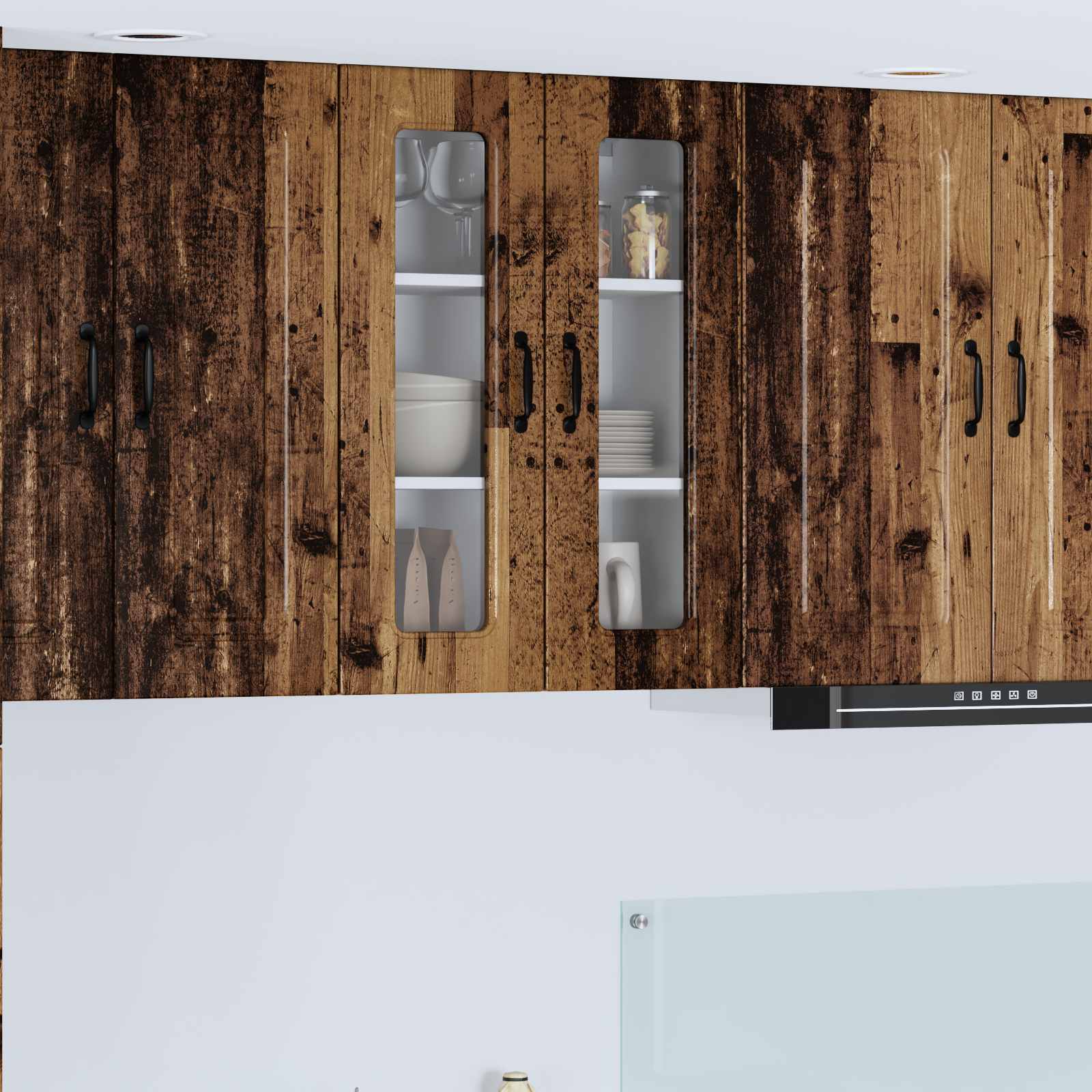 Köksskåp Kalmar Gammalt trä 60 x 31 x 80 cm Konstruerat trä