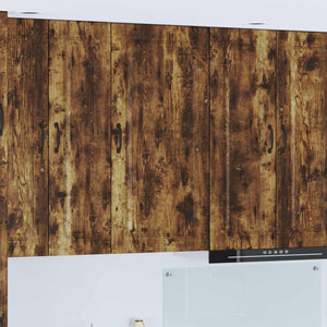 Köksskåp Kalmar Rökt ek 50 x 31 x 100 cm Konstruerat trä