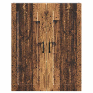 Köksskåp Kalmar Gammalt trä 80 x 31 x 100 cm Konstruerat trä