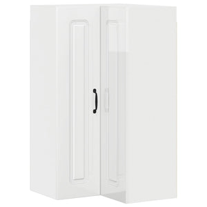 Köksskåp Kalmar Högblanka vita 57 x 57 x 100 cm Konstruerat trä