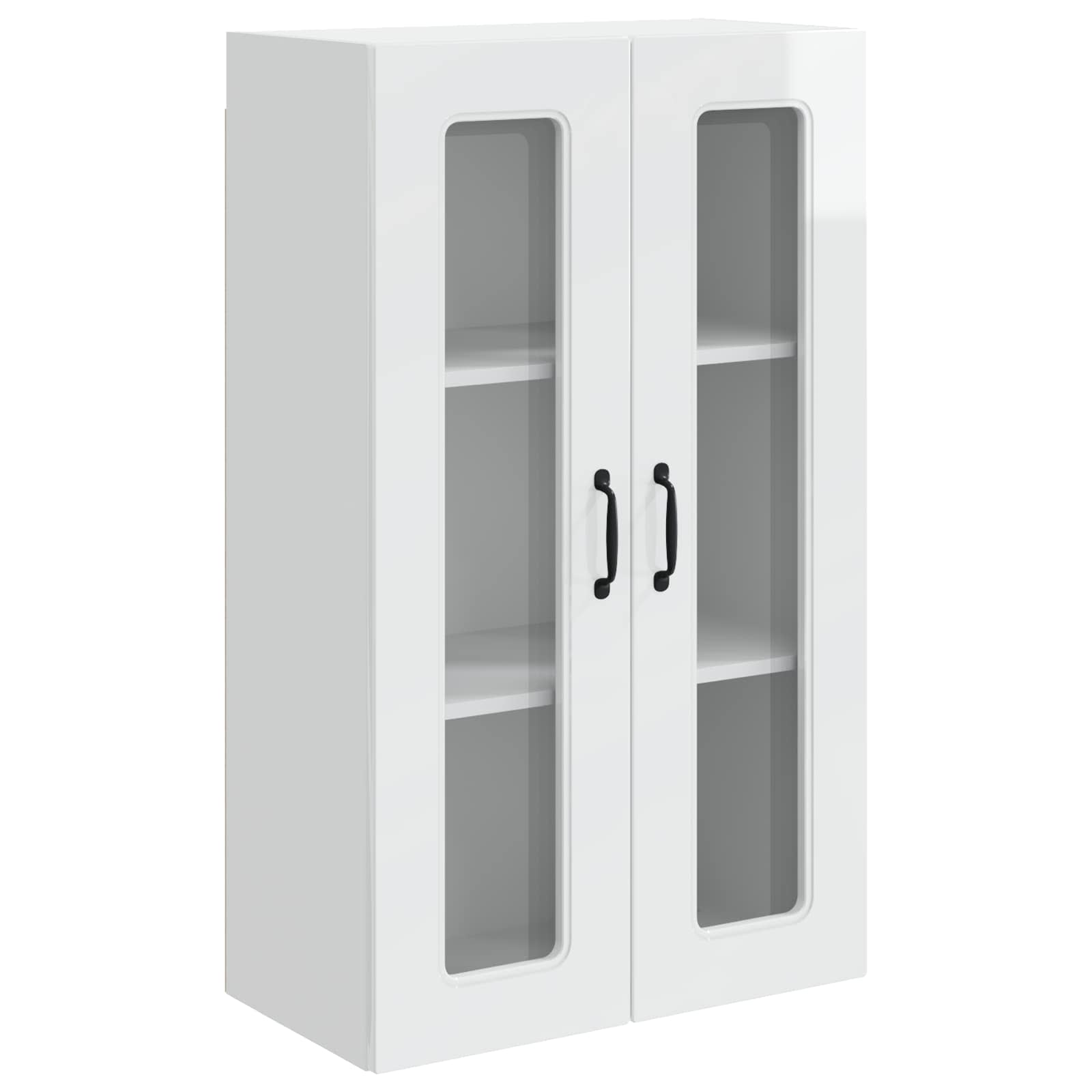 Köksskåp Kalmar Högblanka vita 60 x 31 x 100 cm Konstruerat trä