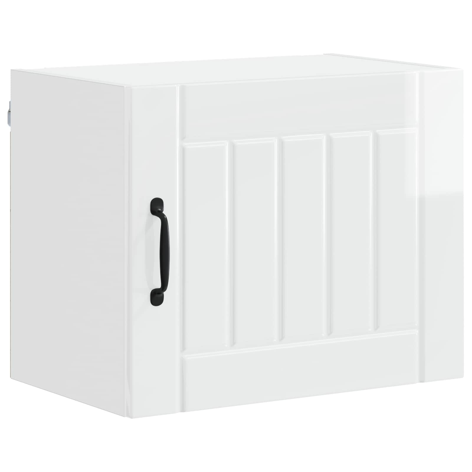 Köksskåp Högblanka vita 50 x 31 x 40 cm Konstruerat trä