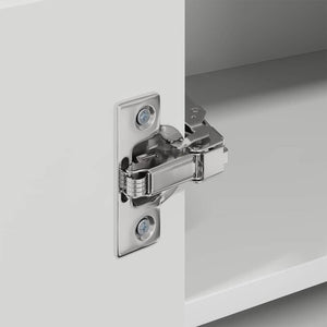 Köksskåp Högblanka vita 57 x 57 x 40 cm Konstruerat trä