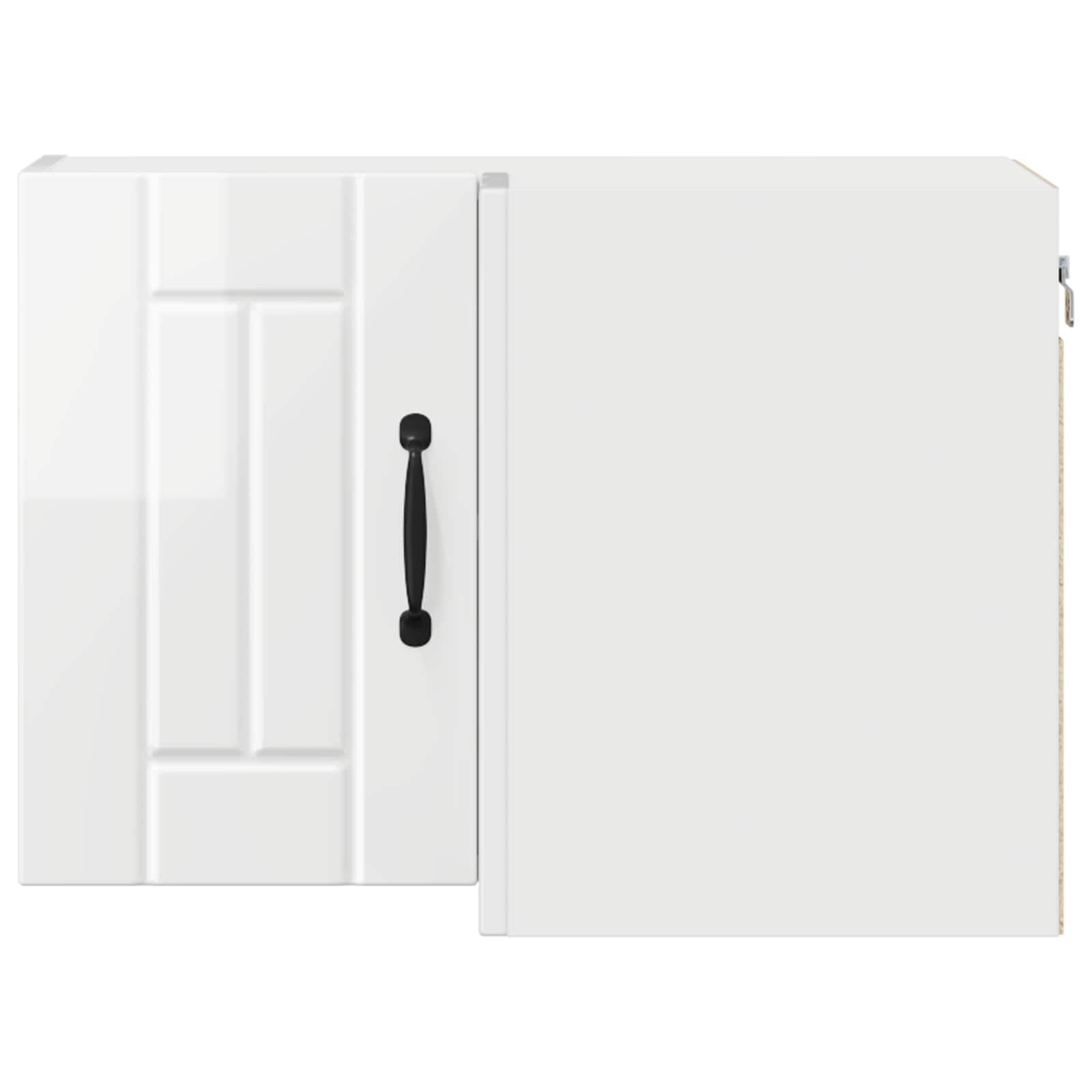 Köksskåp Högblanka vita 57 x 57 x 40 cm Konstruerat trä