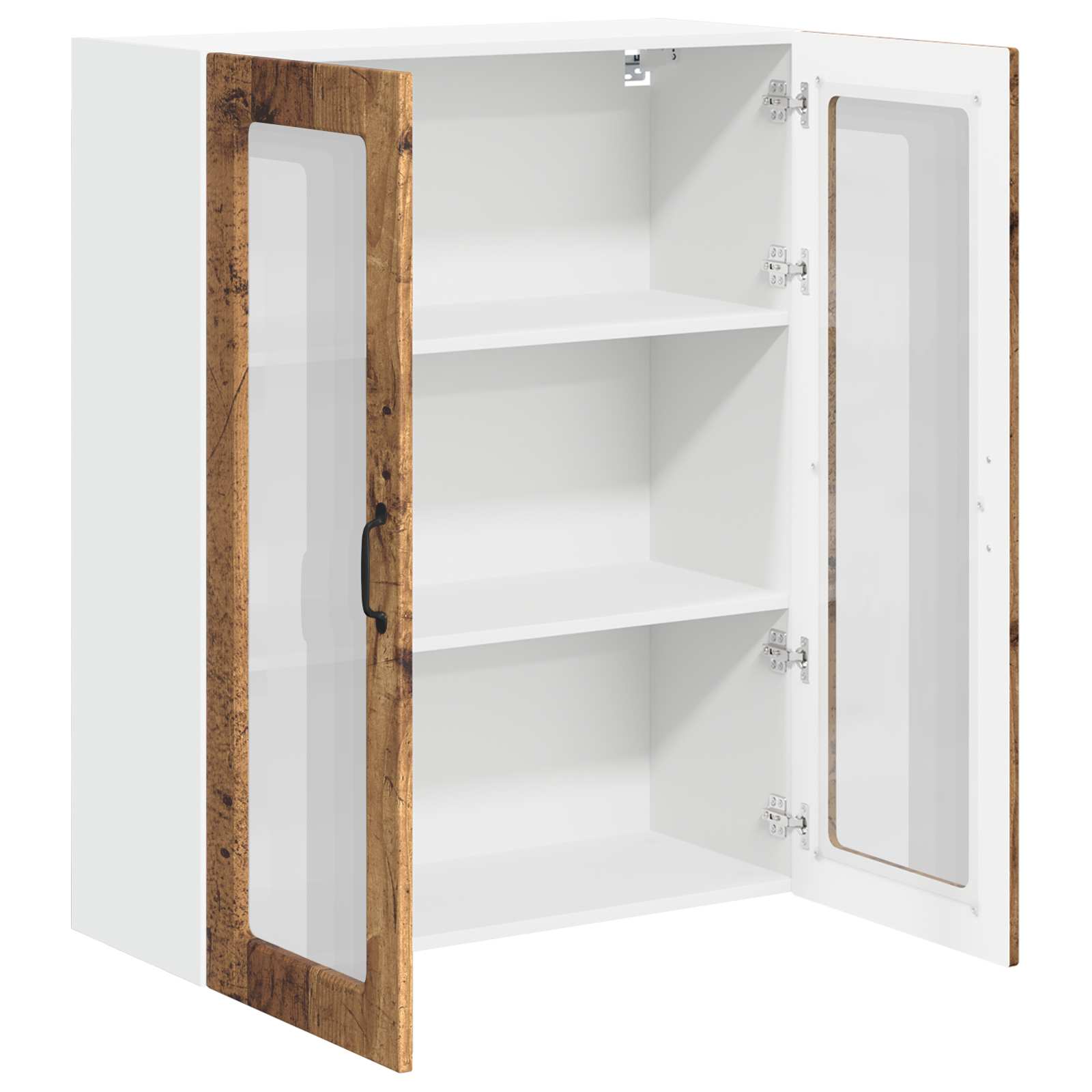 Väggskåp för kök Gammalt trä 80 x 31 x 100 cm Konstruerat trä