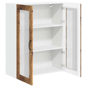 Väggskåp för kök Gammalt trä 80 x 31 x 100 cm Konstruerat trä