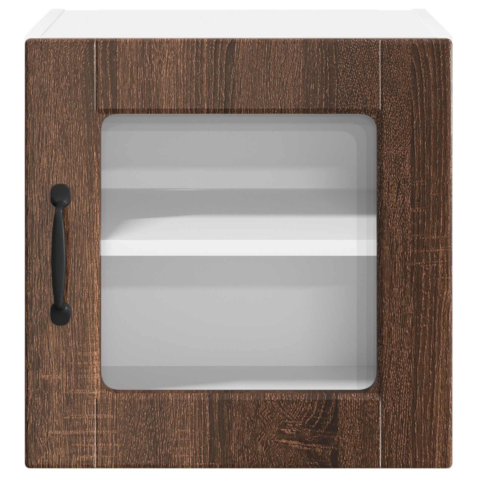 Köksskåp med dörr 2 pcs Brun Ek 40 x 31 x 40 cm Konstruerat trä