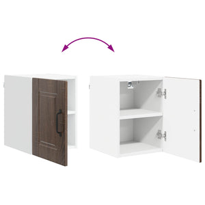 Köksskåp med hylla Brun Ek 30 x 31 x 40 cm Konstruerat trä