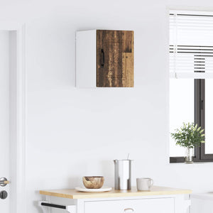 Köksskåp med hylla Gammalt trä 30 x 31 x 40 cm Konstruerat trä