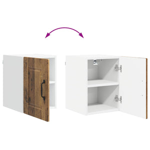 Köksskåp med hylla Gammalt trä 30 x 31 x 40 cm Konstruerat trä