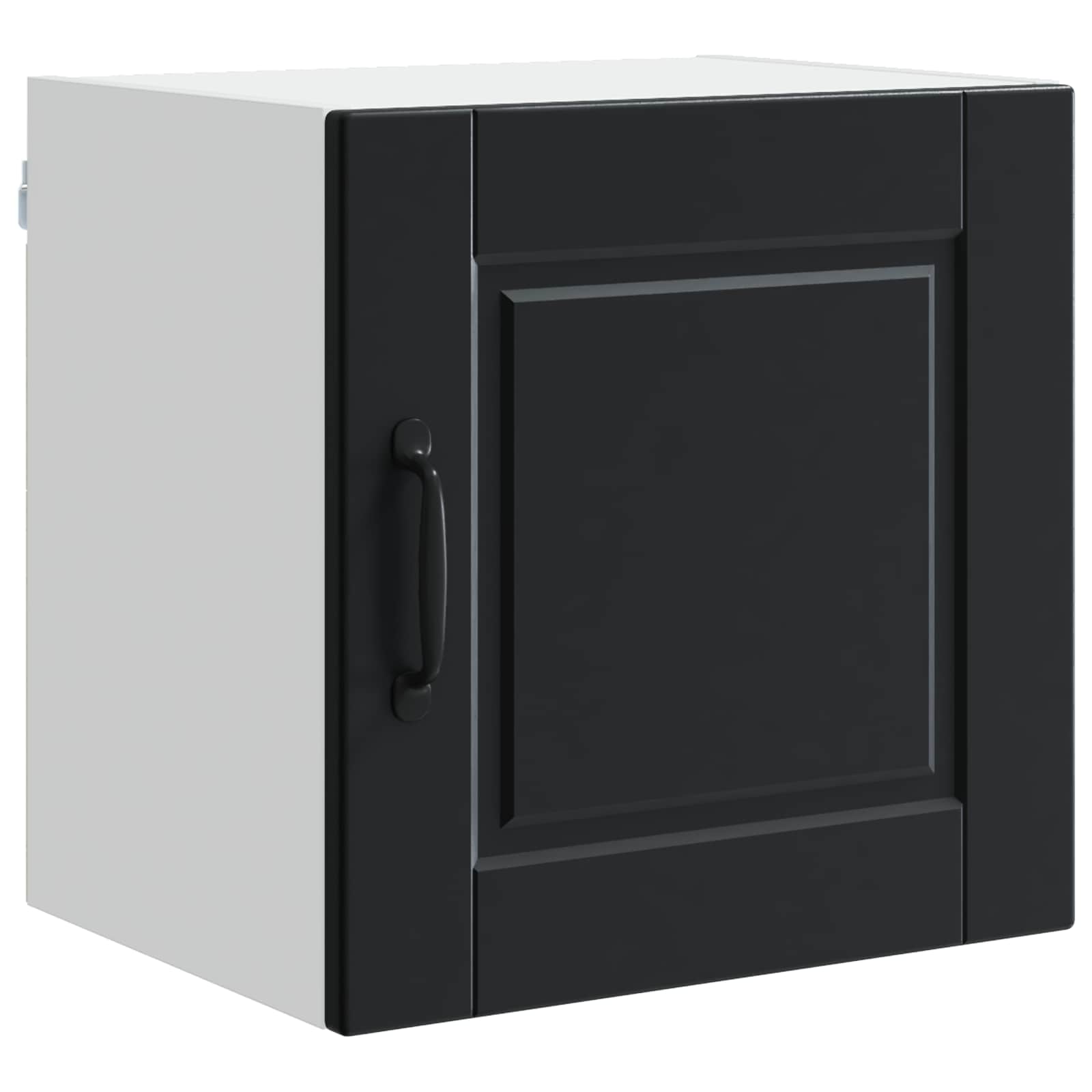 Köksskåp med hylla Svart 40 x 31 x 40 cm Konstruerat trä