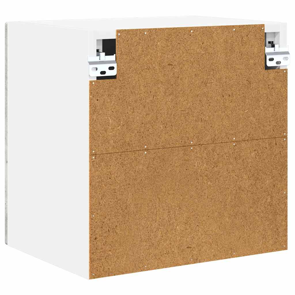 Köksskåp med hylla Betonggrå 40 x 31 x 40 cm Konstruerat trä