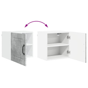 Köksskåp med hylla Betonggrå 40 x 31 x 40 cm Konstruerat trä