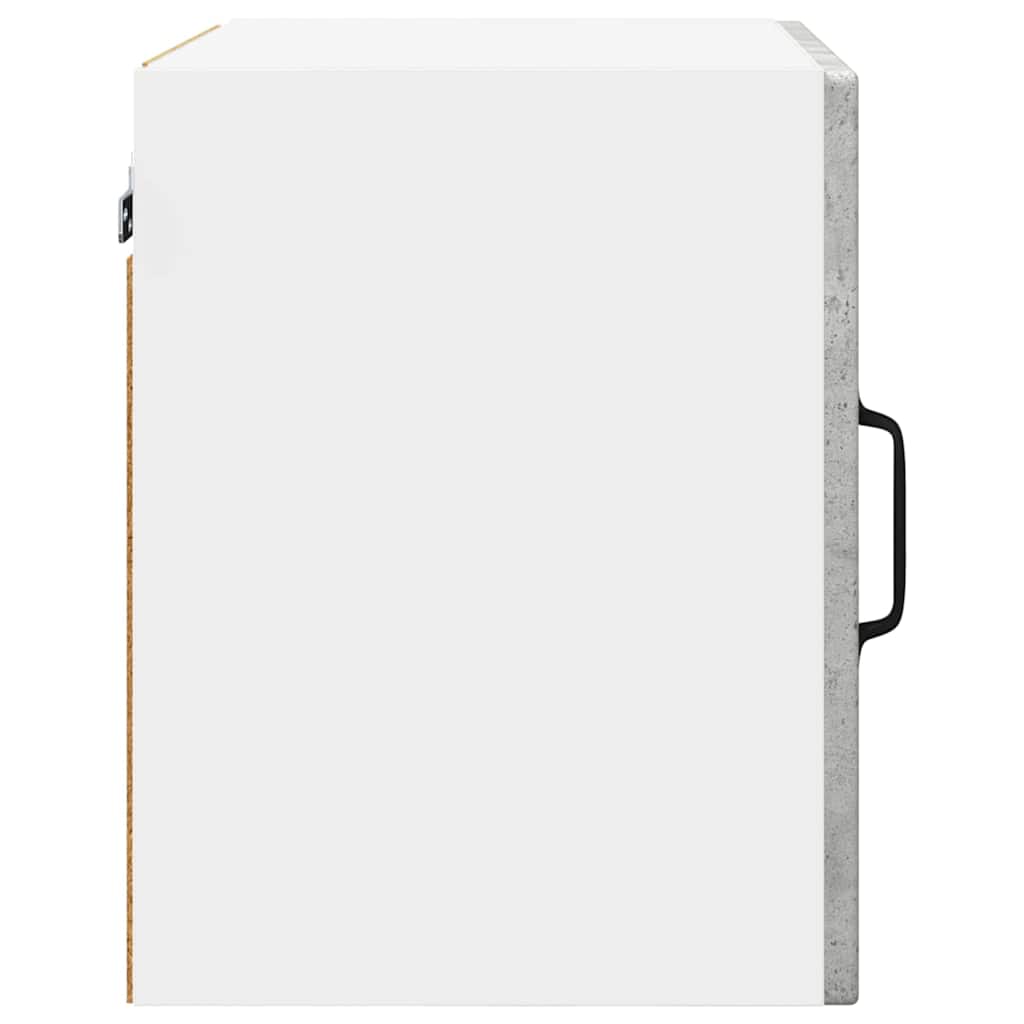 Köksskåp med hylla Betonggrå 40 x 31 x 40 cm Konstruerat trä