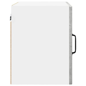 Köksskåp med hylla Betonggrå 40 x 31 x 40 cm Konstruerat trä