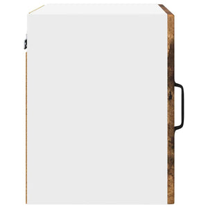 Köksskåp med dörr 2 pcs Rökt ek 40 x 31 x 40 cm Konstruerat trä