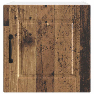 Köksskåp 2 pcs Gammalt trä 40 x 31 x 40 cm Konstruerat trä