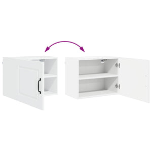 Köksskåp med hylla med dörr Vit 50 x 31 x 40 cm Konstruerat trä