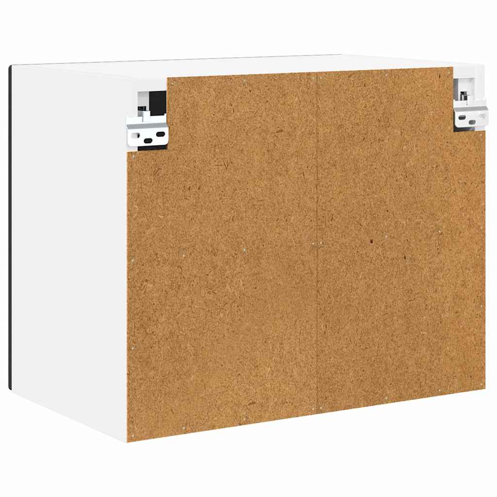 Köksskåp med hylla 2 pcs Svart 50 x 31 x 40 cm Konstruerat trä