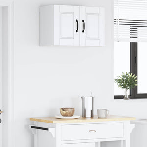 Köksskåp med hylla med dörr Vit 60 x 31 x 40 cm Konstruerat trä