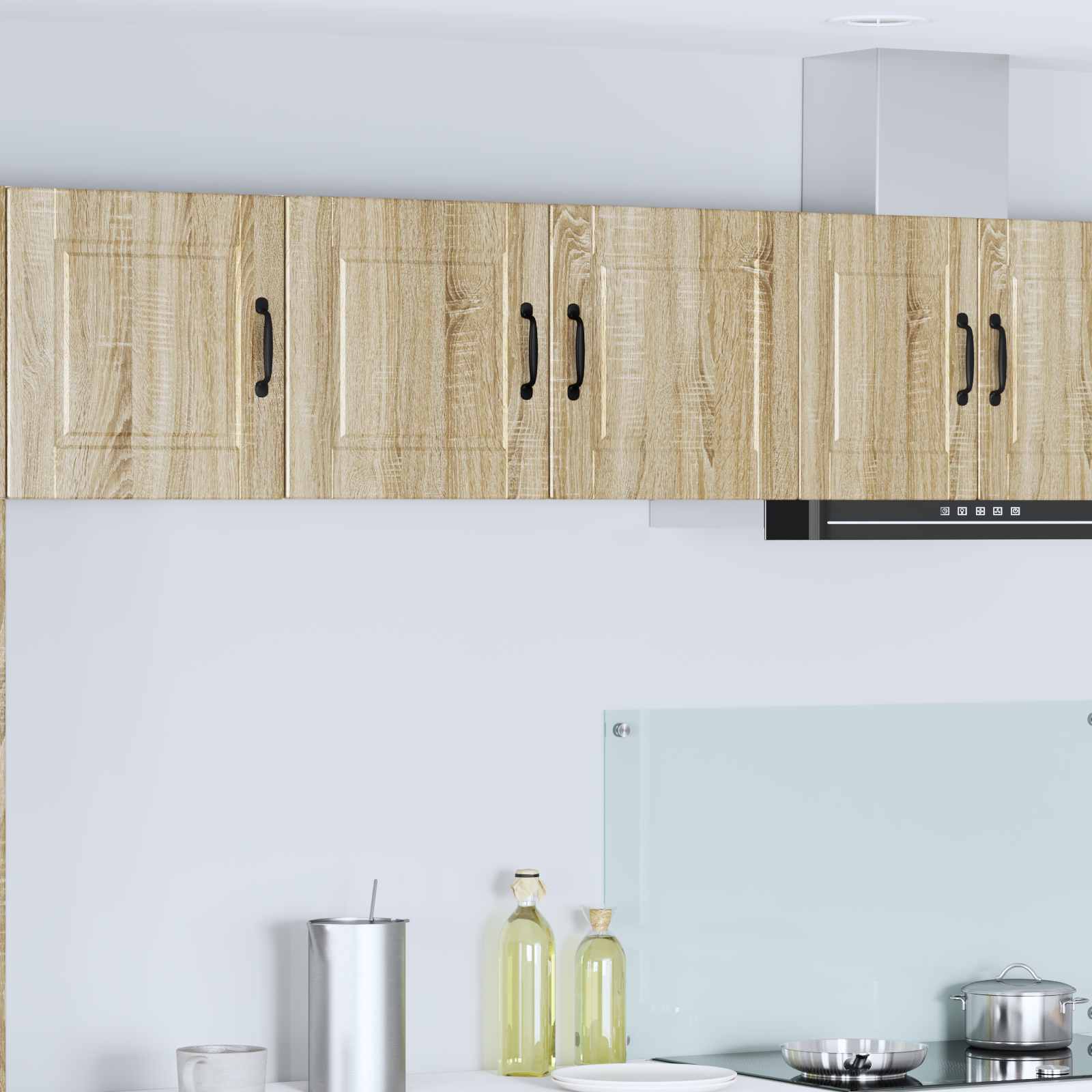 Köksskåp med hylla Sonoma-ek 80 x 31 x 40 cm Konstruerat trä