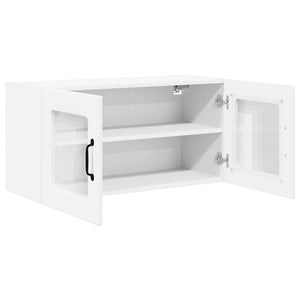 Köksskåp med hylla med dörr Vit 80 x 31 x 40 cm Konstruerat trä