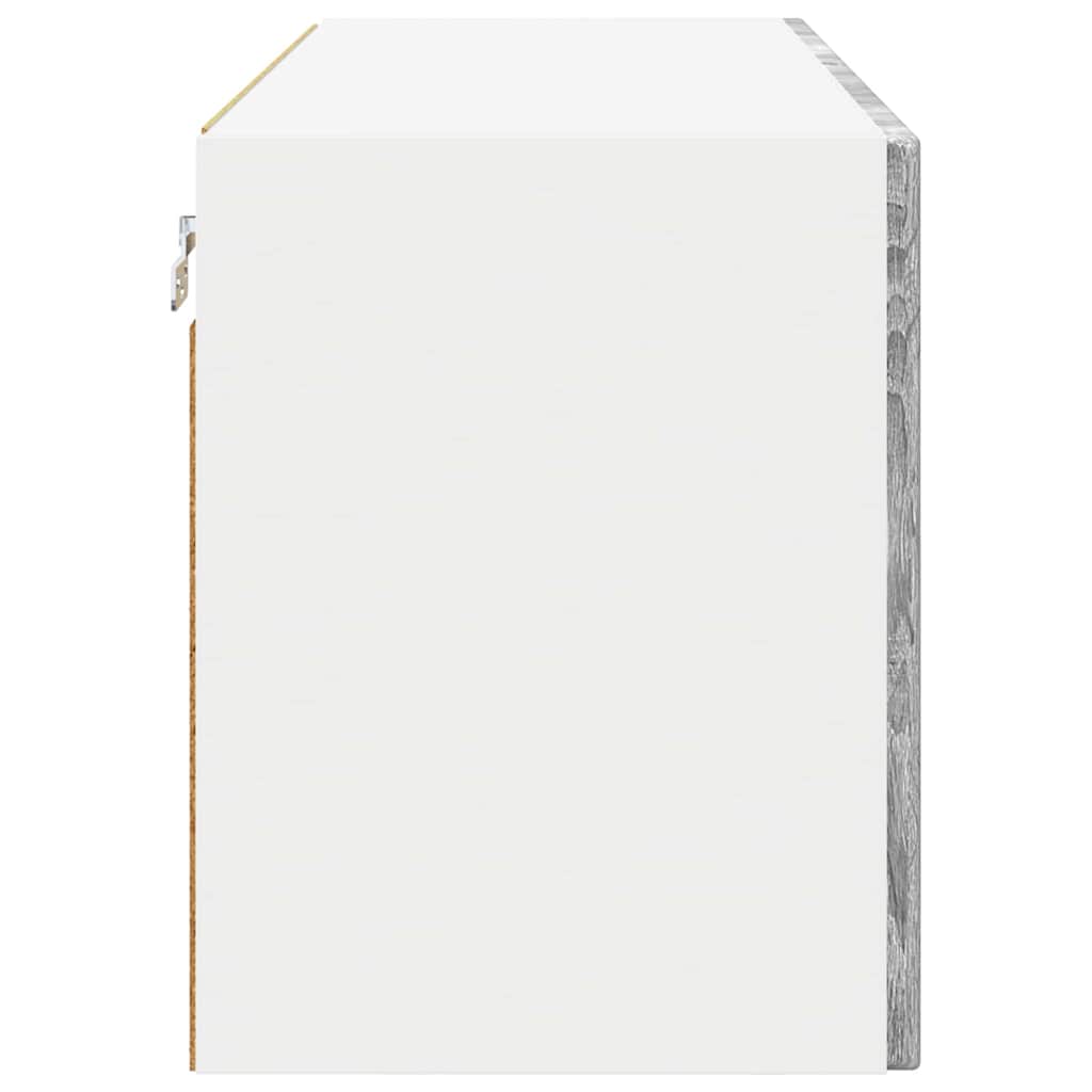 Köksskåp med hylla Grå Sonoma 80 x 31 x 40 cm Konstruerat trä