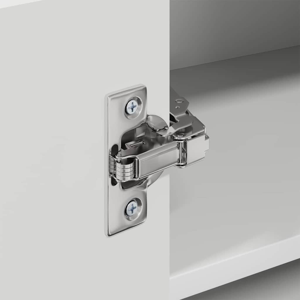 Köksskåp med hylla med dörr Vit 57 x 57 x 40 cm Konstruerat trä