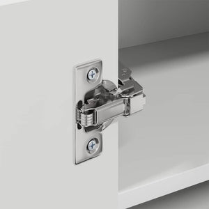 Köksskåp med hylla med dörr Vit 57 x 57 x 40 cm Konstruerat trä