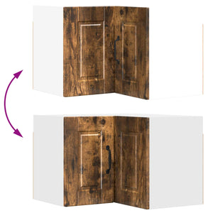 Köksskåp med hylla Rökt ek 57 x 57 x 40 cm Konstruerat trä